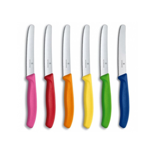 Набір ножів Victorinox SwissClassic TomatoSausage Set 6 шт Color (6.7839.6G) – Victorinox (вид 1)