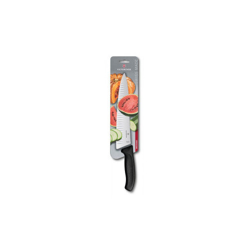 Кухонний ніж Victorinox SwissClassic Carving 25 см Black Blister (6.8023.25B) – Victorinox
