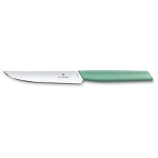 Кухонний ніж Victorinox Swiss Modern Steak 12 см Мятний (6.9006.1241)