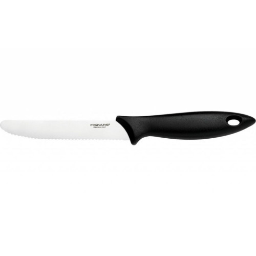 Кухонний ніж Fiskars Essential для томатов 12 см Black (1023779) – Fiskars