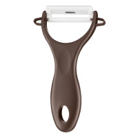 Овощечистка Ardesto Fresh, кераміка, пластик, коричневий (AR2101BR)