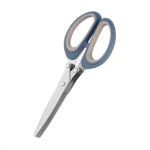 Кухонные ножницы Ardesto Gemini для зелені 19.3 см сіро-сині (AR2122B) – Ardesto (вид 1)