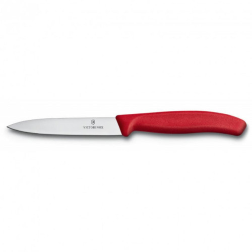 Кухонний ніж Victorinox SwissClassic для нарезки 10 см Red (6.7701) – Victorinox