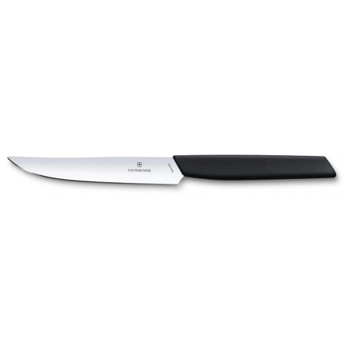 Кухонний ніж Victorinox Swiss Modern Steak 12см Black (6.9003.12) – Victorinox