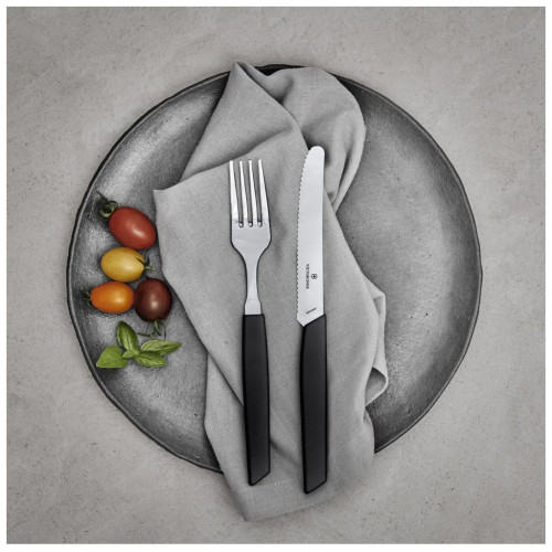 Кухонний ніж Victorinox Swiss Modern TomatoSausage 11см Black (6.9003.11W) – Victorinox (вид 2)