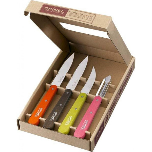 Набір ножів Opinel Les Essentiels 50’s 4шт (001452) – Opinel