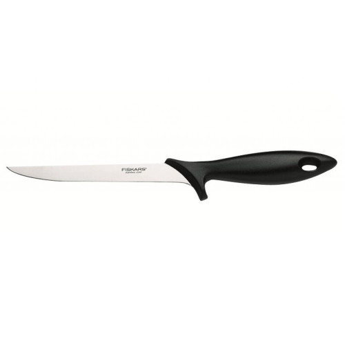 Кухонний ніж Fiskars Essential филейный 28 см Black (1023777) – Fiskars