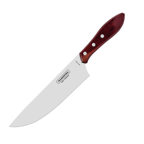 Кухонний ніж Tramontina Barbecue Polywood Meat 203 мм Червоне Дерево (21191/178) – Tramontina