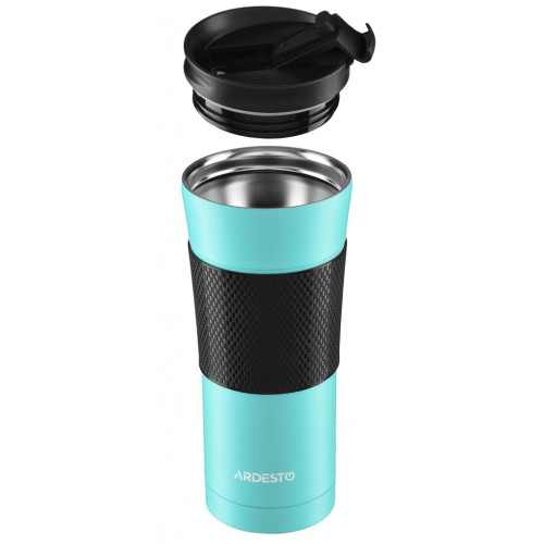 Термокружка Ardesto To Go 450 мл Turquoise (AR2645SMT) – Ardesto (вид 2)