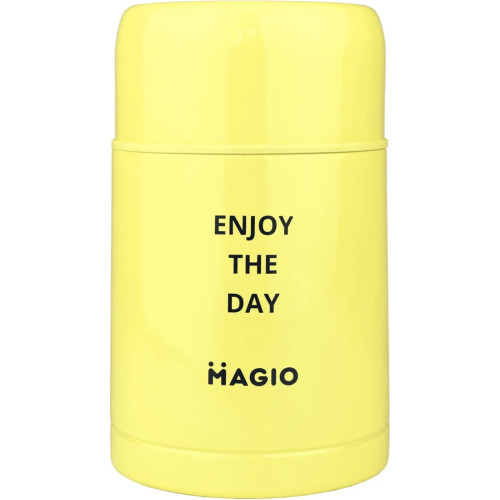 Термос Magio Харчовий Жовтий 0.77 л (MG-1035) – Magio