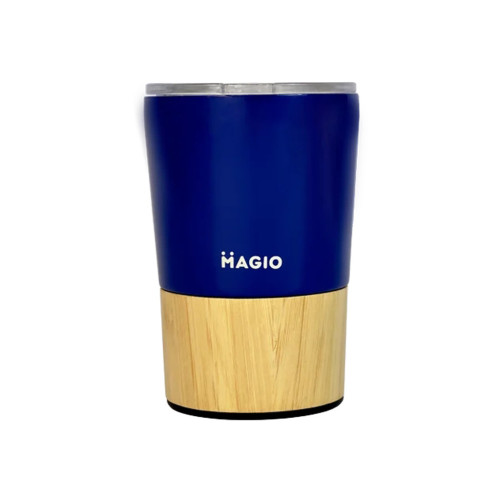 Термокружка Magio Бамбук 400 мл Синя (MG-1044I) – Magio