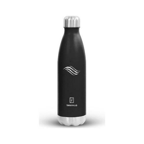 Термокружка Tavialo 500 мл матовий чорний колір (191500101) – Tavialo