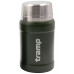 Термос Tramp с широким горлом в чехле 0.8 л Olive (UTRC-132-olive) – Tramp (вид 1)