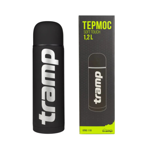 Термос Tramp Soft Touch 1.2 л Black (UTRC-110-black) – Tramp (вид 2)