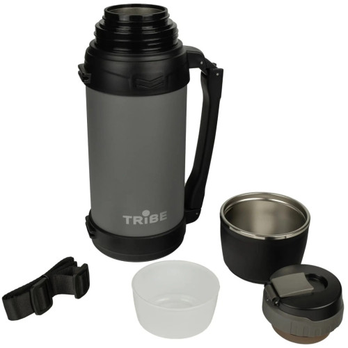 Термос Tribe Family line 2 л Grey (T-DG-0001-grey) – Tribe (вид 2)