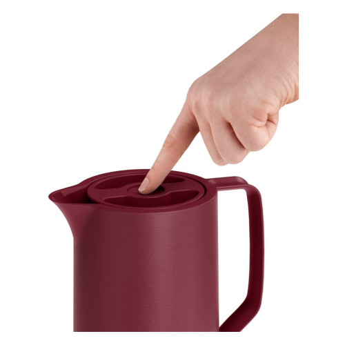 Термос Tefal Motiva, 1л, пластик, скло, бордовий (N4170210) – Tefal (вид 2)