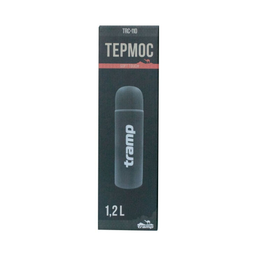 Термос Tramp Soft Touch 1.2 л Grey (UTRC-110-grey) – Tramp (вид 2)
