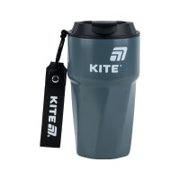 Термокружка Kite 450 мл сіра (K25-1220-1)