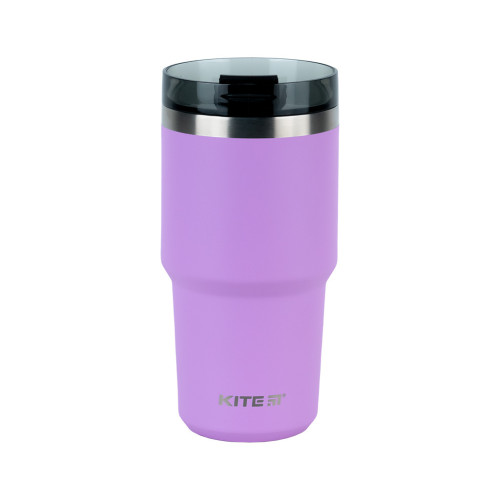 Термокружка Kite 600 мл фіолетова (K24-1206-2) – Kite