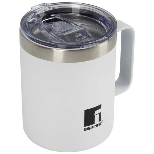 Термокружка Bergner Coffee & tea lovers 350 мл White (BG-37788-WH) – Bergner (вид 1)