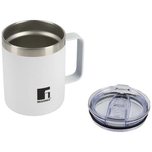 Термокружка Bergner Coffee & tea lovers 350 мл White (BG-37788-WH) – Bergner (вид 2)