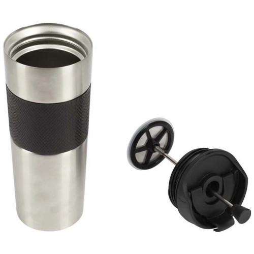 Термокружка Bergner Coffee & tea lovers 460 мл Black (BG-37789-BK) – Bergner (вид 2)