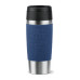 Термокружка Tefal Travel Mug Classic, 360мл, нержавіюча сталь, синій (N2020310) – Tefal