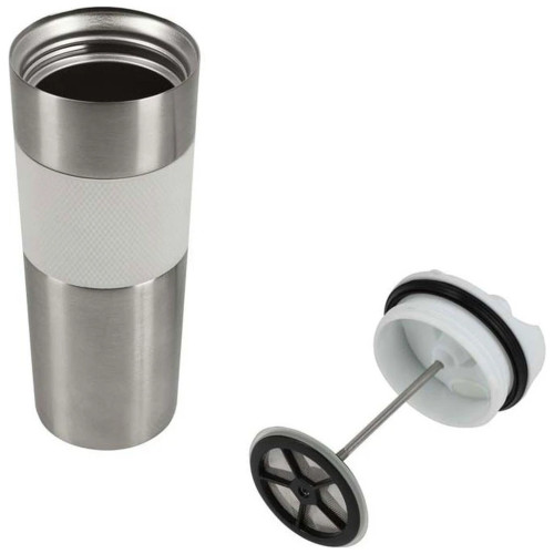 Термокружка Bergner Coffee & tea lovers 460 мл White (BG-37789-WH) – Bergner (вид 2)