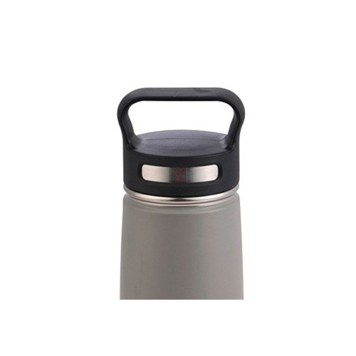 Термокружка Bergner Walking anywhere 500 мл сіра (BG-37572-MGY) – Bergner (вид 2)