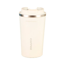 Термокружка Merlion 510 мл, біла (Termo-304-510Wh)