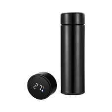 Термос Merlion з цифровим термометром 0,5 л, чорний (SUS-304E-Bk/500)