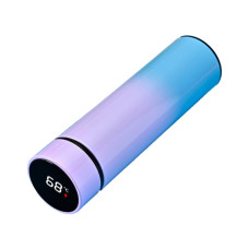 Термос Merlion з цифровим термометром 0,5 л, бузково-синій (SUS-304E-VB/500)