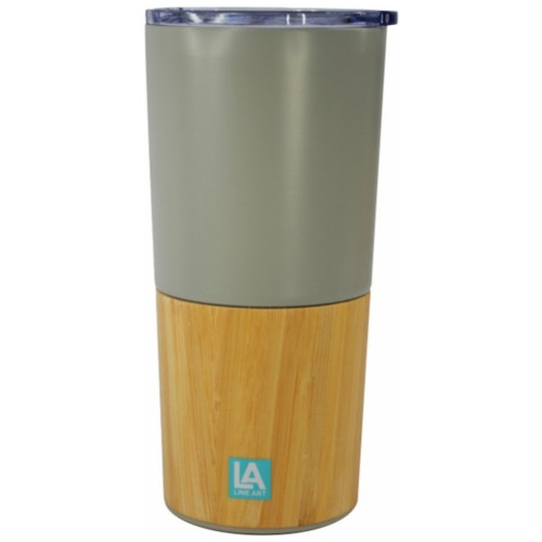 Термокружка Line Art Mao 500 мл бежевий/бамбуковий (20201LA-16) – Line Art