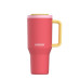 Термокружка Kambukka Rio Pink Papaya 950 мл Коралова з жовтим (11-08002) – Kambukka