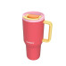 Термокружка Kambukka Rio Pink Papaya 950 мл Коралова з жовтим (11-08002) – Kambukka (вид 1)