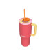 Термокружка Kambukka Rio Pink Papaya 950 мл Коралова з жовтим (11-08002) – Kambukka (вид 2)