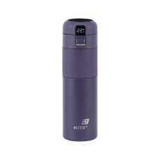 Термокружка Kite 1227 з термодатчиком 450 мл фіолетовий (K25-1227-3)