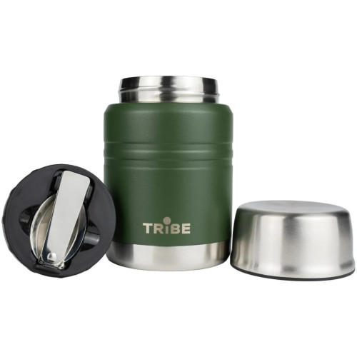 Термос Tribe Food Jar харчовий 0,45 л olive (T-DE-0022-olive) – Tribe (вид 1)