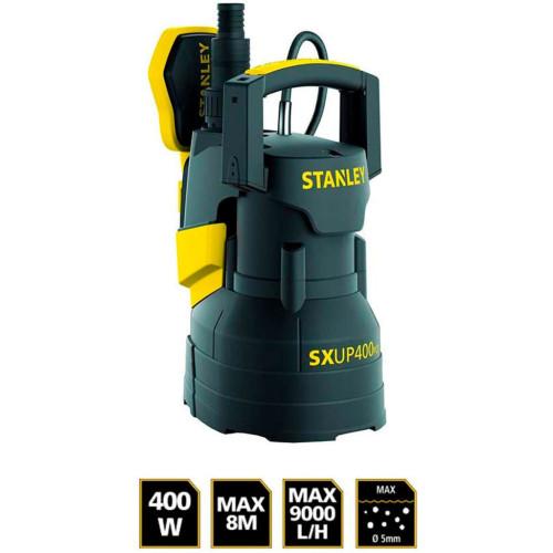 Дренажный насос Stanley 0.4 кВт, для чистой воды, 9000 л/ч (SXUP400PCE) – Stanley (вид 1)