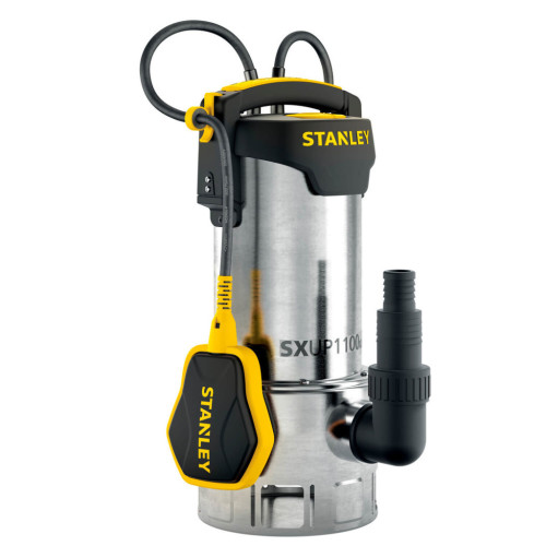 Дренажный насос Stanley 1.1 кВт, для чистой и грязной воды, 1650 л/ч (SXUP1100XDE) – Stanley