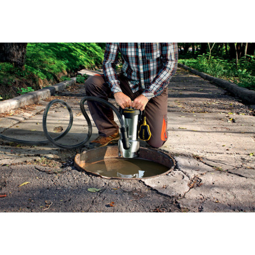 Дренажный насос Stanley 1.1 кВт, для чистой и грязной воды, 1650 л/ч (SXUP1100XDE) – Stanley (вид 3)