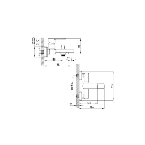 Змішувач Corso BF-1C129C (9611200) – Corso (вид 2)