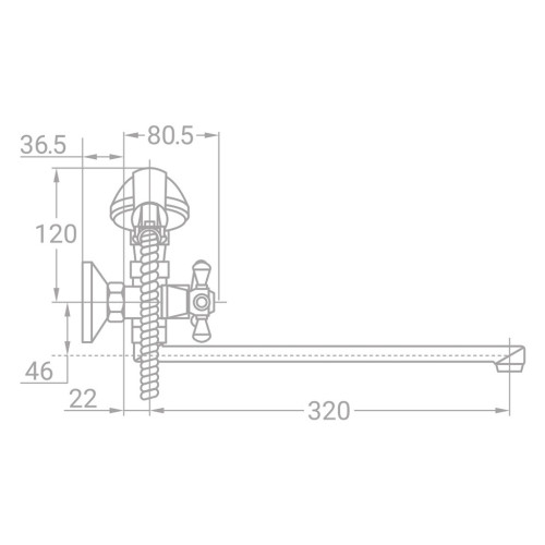 Смеситель TAU VD-5C261C – TAU (вид 2)