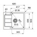 Мойка кухонная Franke Sirius S2D 611-62 (143.0627.382) – Franke (вид 1)