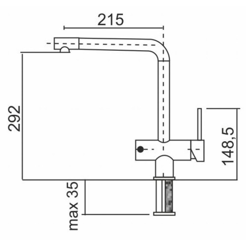 Смеситель Interline Mix new Gray – INTERLINE (вид 1)
