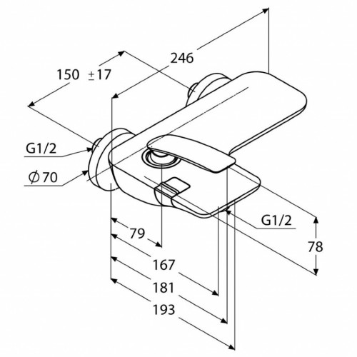 Смеситель KLUDI Balance white (524459175) – KLUDI (вид 1)