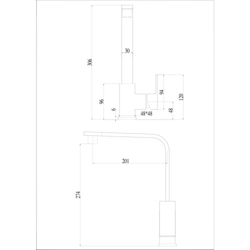 Змішувач Interline Urban sateen – INTERLINE (вид 1)
