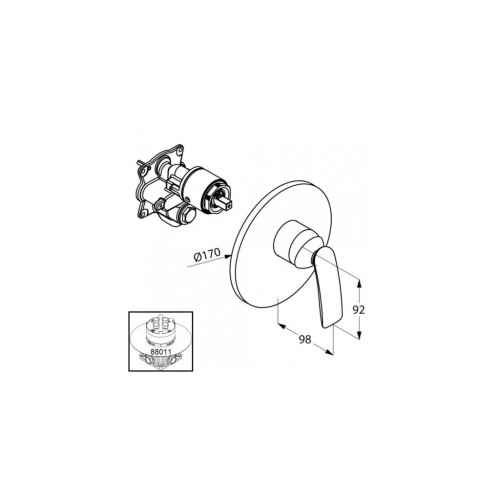 Смеситель KLUDI Balance (526558775) – KLUDI (вид 1)