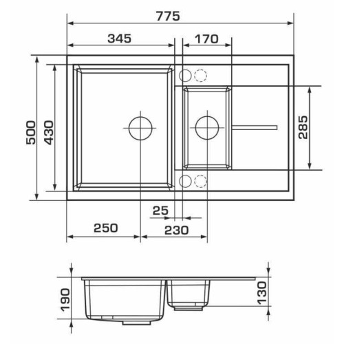 Мийка кухонна GRANADO LEON ivory (gr1004) – GRANADO (вид 4)