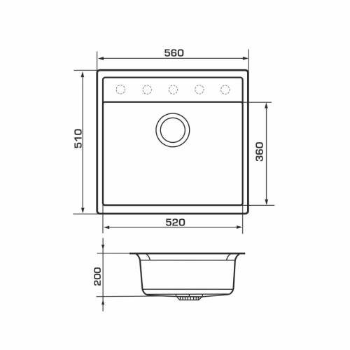 Мийка кухонна GRANADO LERIDA avena (gr0402) – GRANADO (вид 4)
